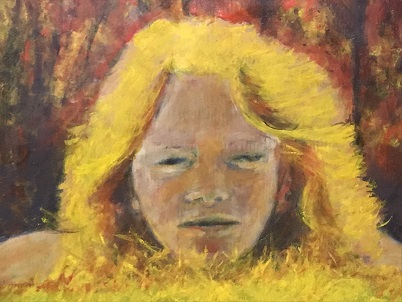 Kelly - Painting by Barb Ranshaw