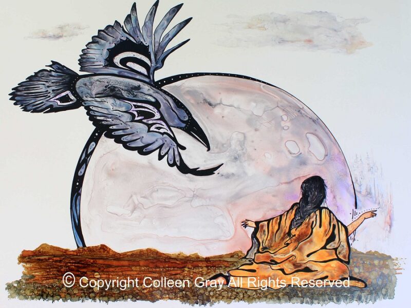 Colleen Gray and the Art for Aid Project